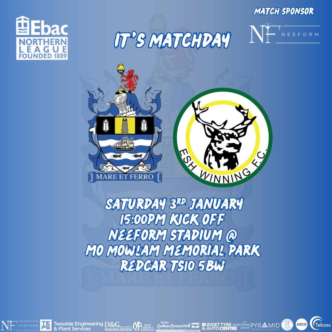 🟦⬜️ 𝙄𝙩’𝙨 𝙈𝙖𝙩𝙘𝙝𝙙𝙖𝙮 🟦⬜️

👀 𝟏𝟎:𝟒𝟓 𝐏𝐢𝐭𝐜𝐡 𝐈𝐧𝐬𝐩𝐞𝐜𝐭𝐢𝐨𝐧 

We are going to take a look at the pitch at 10:45 this morning. There’s a touch of frost in the ground, and we just need to see if the referee is happy to play. Player welfare at all levels is