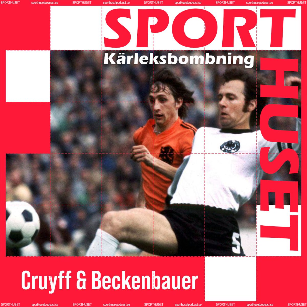 Cruyff &amp; Beckenbauer ❤️🇳🇱🇩🇪
1974 möttes dom i VM-final.
Här möts dom i helgens historiska dokument ur vårt arkiv ▶️ podcasts.apple.com/se/podcast/spo…