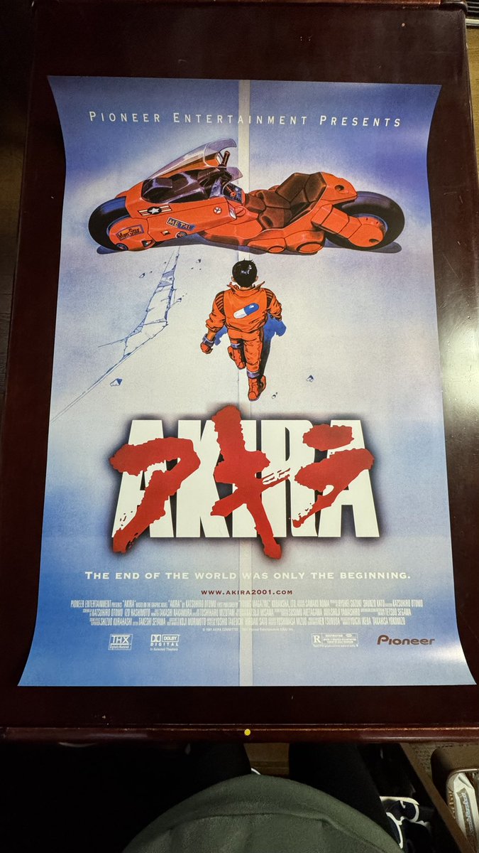 AKIRA パルコ 限定ポスター パルコの次はドミニカポスターへ。『インターステラー』のUS版