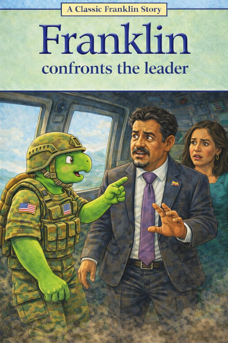 franklin literally captured a sitting president 😭