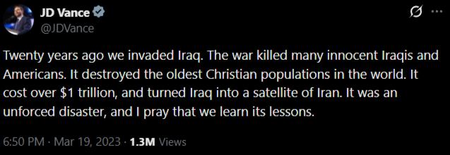 jmontforttx's tweet image. Clearly not learning lessons. I wonder who will be VP in 20 years...