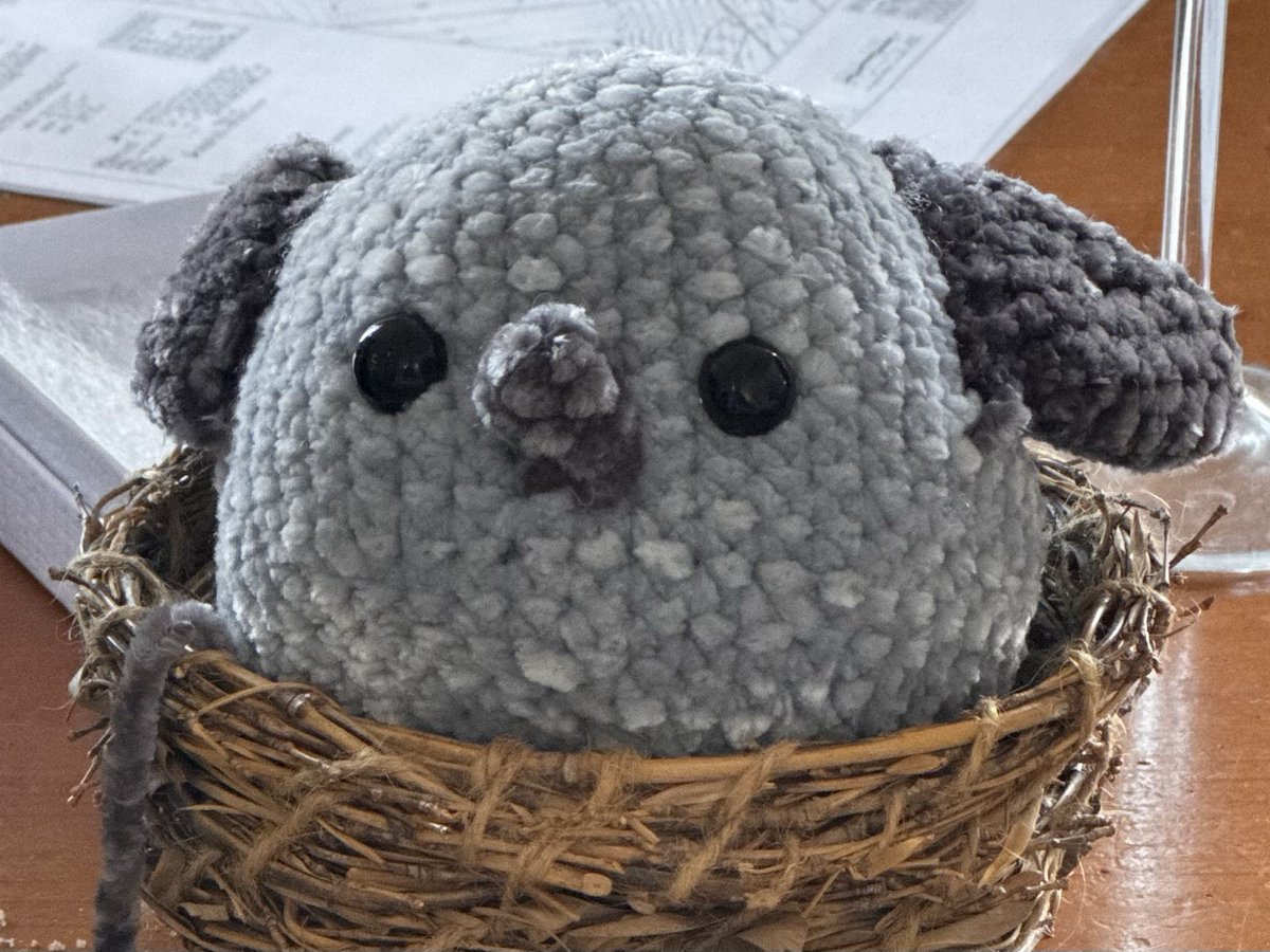 tonypepperoniii's tweet photo. @proofofgail @claudeai So cute! Claude has been helping me with crochet patterns too https://t.co/KblasQbIcE