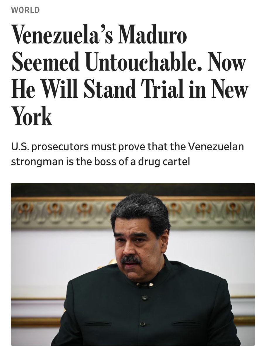 Foreign presidents can be prosecuted in US courts but POTUS can’t be?