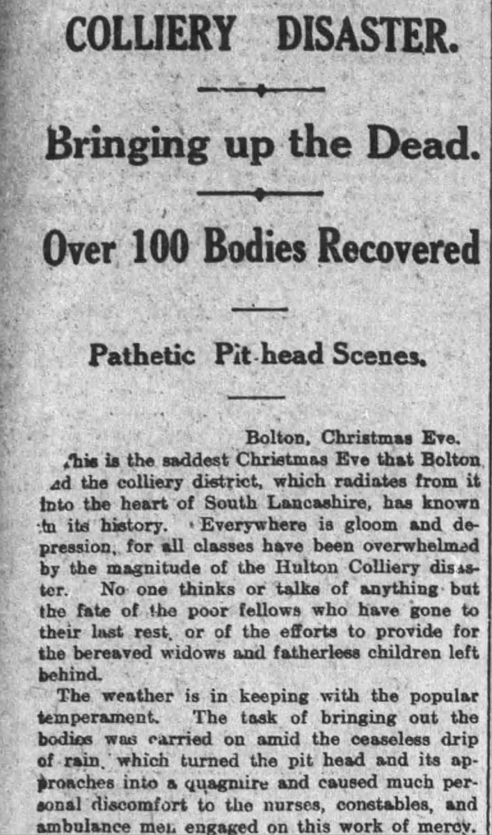 BarnsleyFCOTD's tweet photo. On this day in 1911, Barnsley played a friendly game against a team of players drawn from other Yorkshire clubs to raise money for the families of the 344 men and boys killed in the Pretoria Mining Disaster. On the morning of 21 December 1910, an underground explosion ripped through the pit near Westhoughton in Lancashire and the death toll made it the second deadliest mine disaster ever in England. With the exception of Tommy Boyle, Barnsley’s team was the one that played in the FA Cup Final of 1910. The game ended in a 4-4 draw. #BarnsleyFC #PretoriaMineDisaster