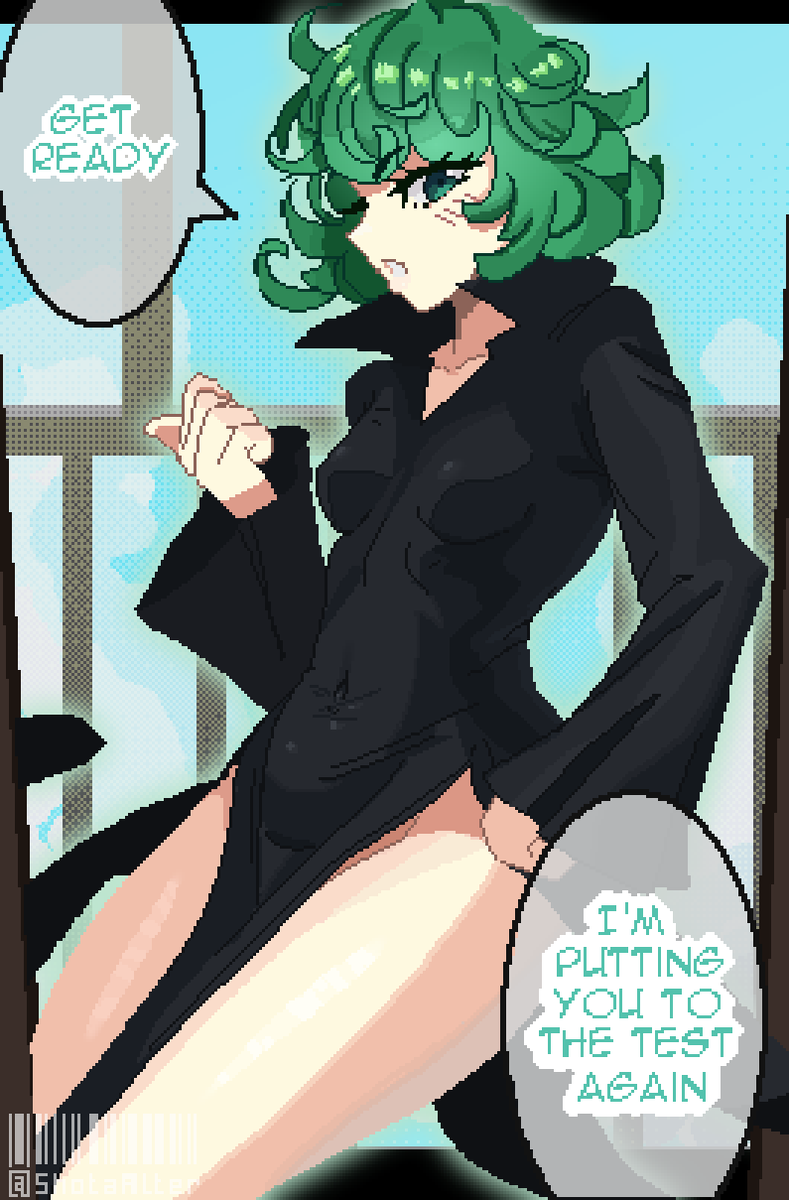 ShotaAlter's tweet photo. Tatsumaki's test💚

#pixelart #ドット絵 https://t.co/AwQZXsJLbl
