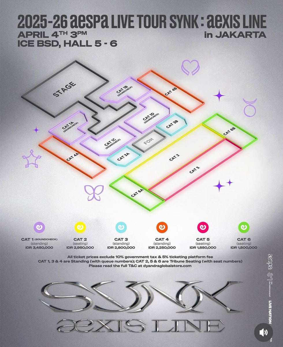 Wts tiket AESPA SYNK : AEXIS LINE IN JAKARTA

2 Tiket Cat 1 Harga 3,8 Pertiket
2 Tiket Cat 2 Harga 3,2 Pertiket
2 Tiket Cat 4 Harga 2,6 Pertiket
2 Tiket Cat 6 Harga 1,7 Pertiket

Terima WTT juga yaa asal mau nambah
Bisa cicilan sampe H-1 acara
Dp rendah sisanya di venue

#aespa