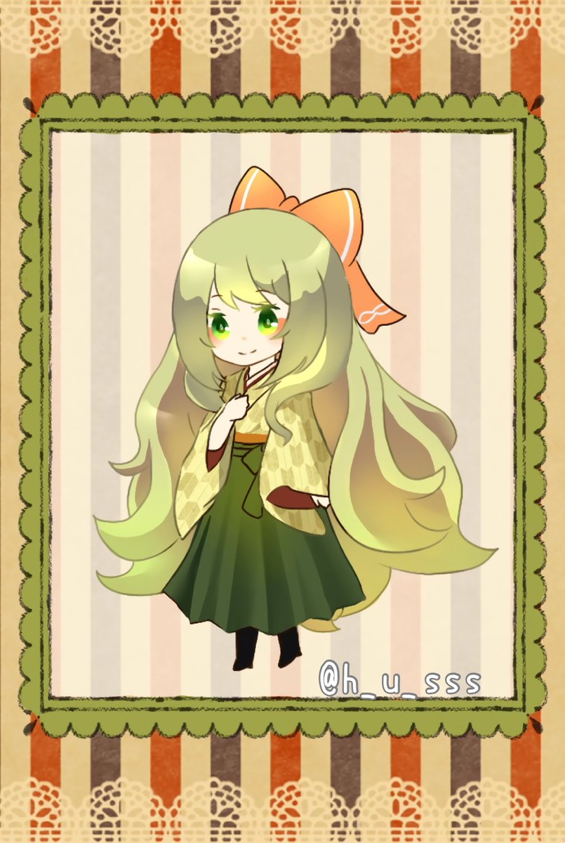 思いのほか袴姿が似合ってると思うセリーヌ様✨