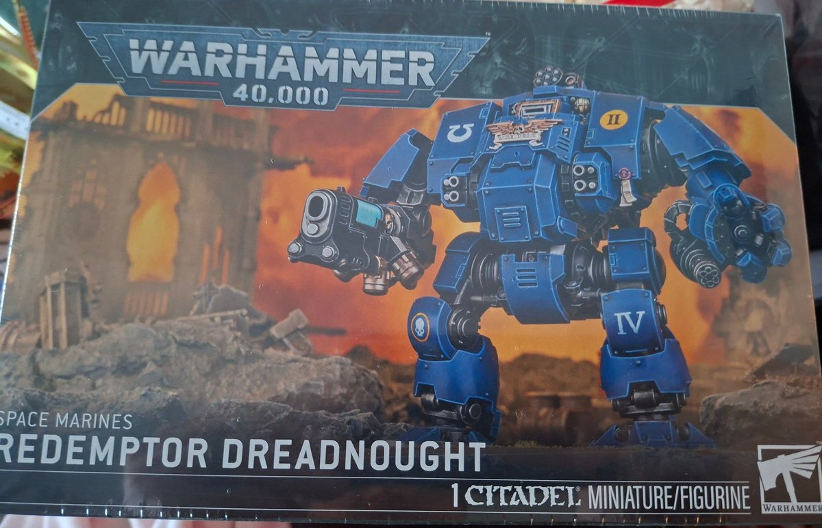 Dennett86's tweet image. Reinforcements for my Ultramarines as a 40th Birthday today present to myself!!
#Nerdlings #WarhammerCommunity