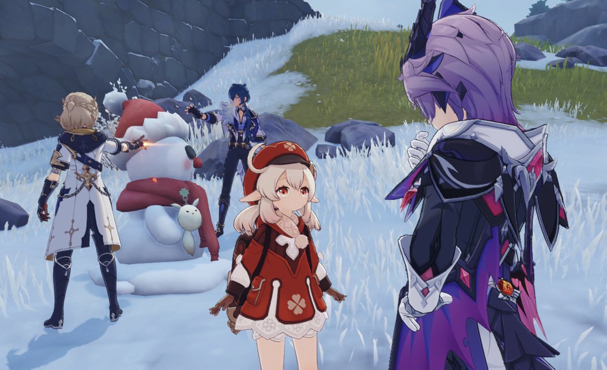 雪だるまを作ってくれるお兄ちゃんず