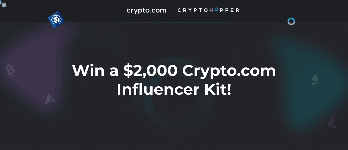 cryptohopper's tweet image. 🎁 Win a $2,000 Crypto.com Influencer Kit!

Trade on  via Cryptohopper and you could be the lucky winner 👇

✅ Trade $2,500+ volume
📅 Dec 18 → Jan 18, 2026
🎲 1 random winner

🔗 Full details:
cryptohopper.com/blog/12143

#Cryptohopper #Crypto