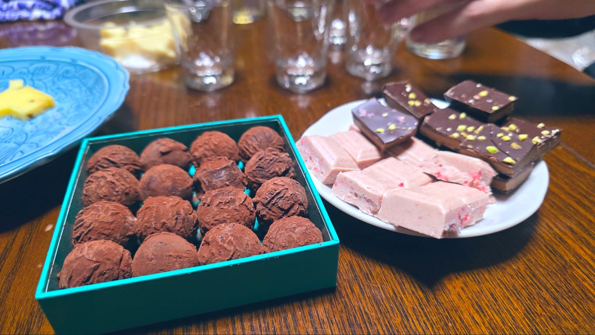 ロジェとベルナシオン🙏感謝。チョコレート熱高まってきた。