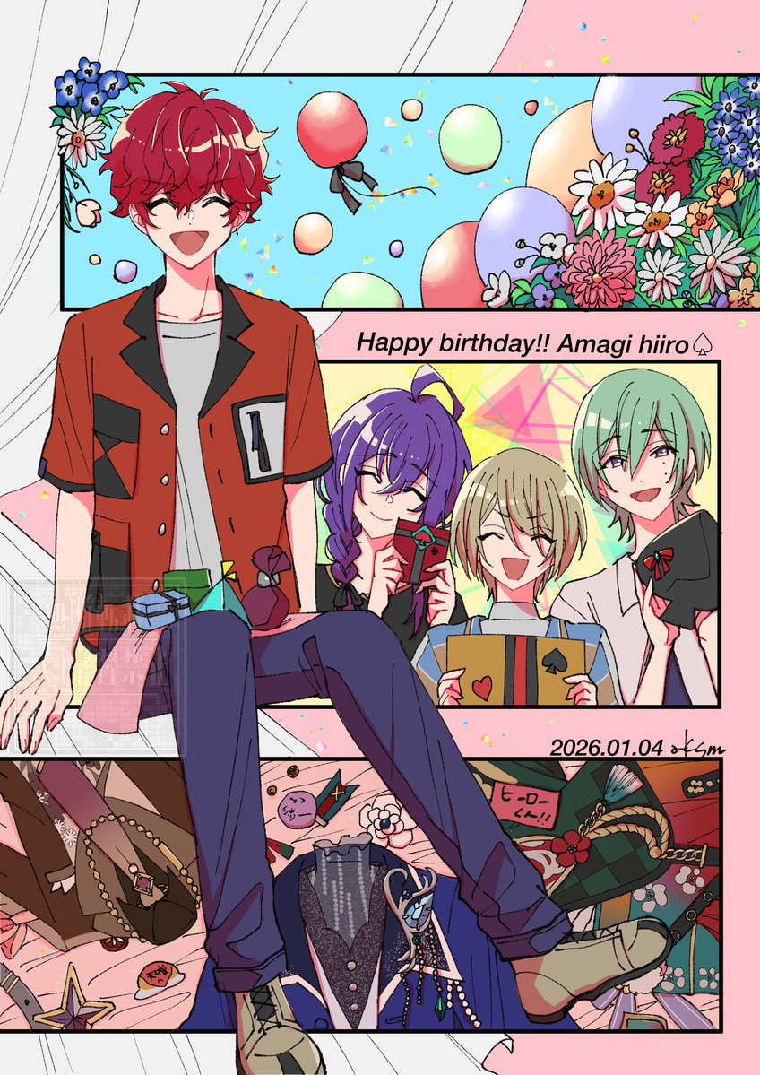 #天城一彩誕生祭2026
今年もお誕生日おめでとう♠️💐🎂