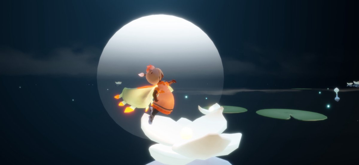 満月
#Sky星を紡ぐ子どもたち
#thatskygame
