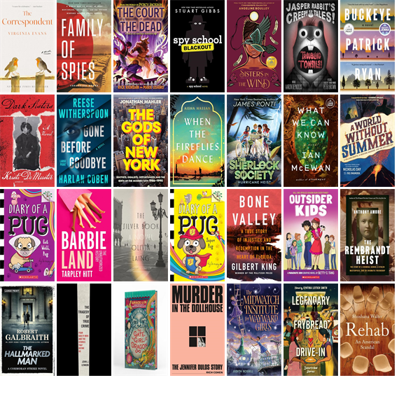 This week the Milton Public Library has 49 new books.  New items include The Correspondent and Family of Spies. wowbrary.org/nu.aspx?p=3046…