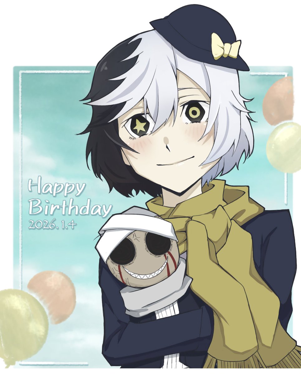 #Qちゃん生誕祭
#マフィアの白黒天使生誕祭
#リボン帽子短パンでお人形大事に持ってて上目遣いの可愛すぎる天使Qたや誕生祭

Qちゃんおめでとう🎉