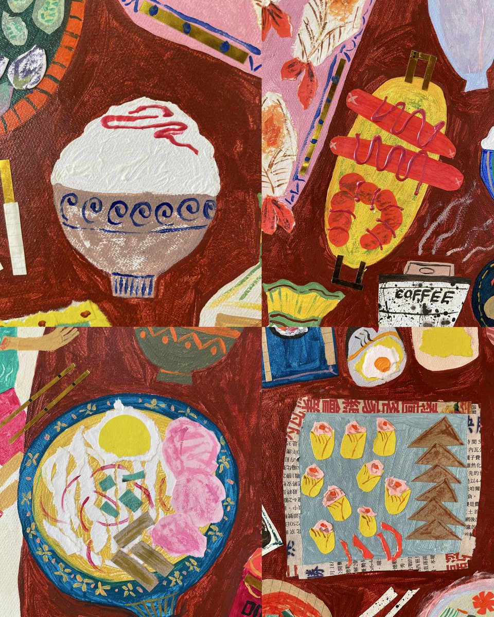 นั่งดูรูปชุดอาหารที่วาดไป ปี 2025
ชุด happy meal 2025😆🍜🧽✍🏻