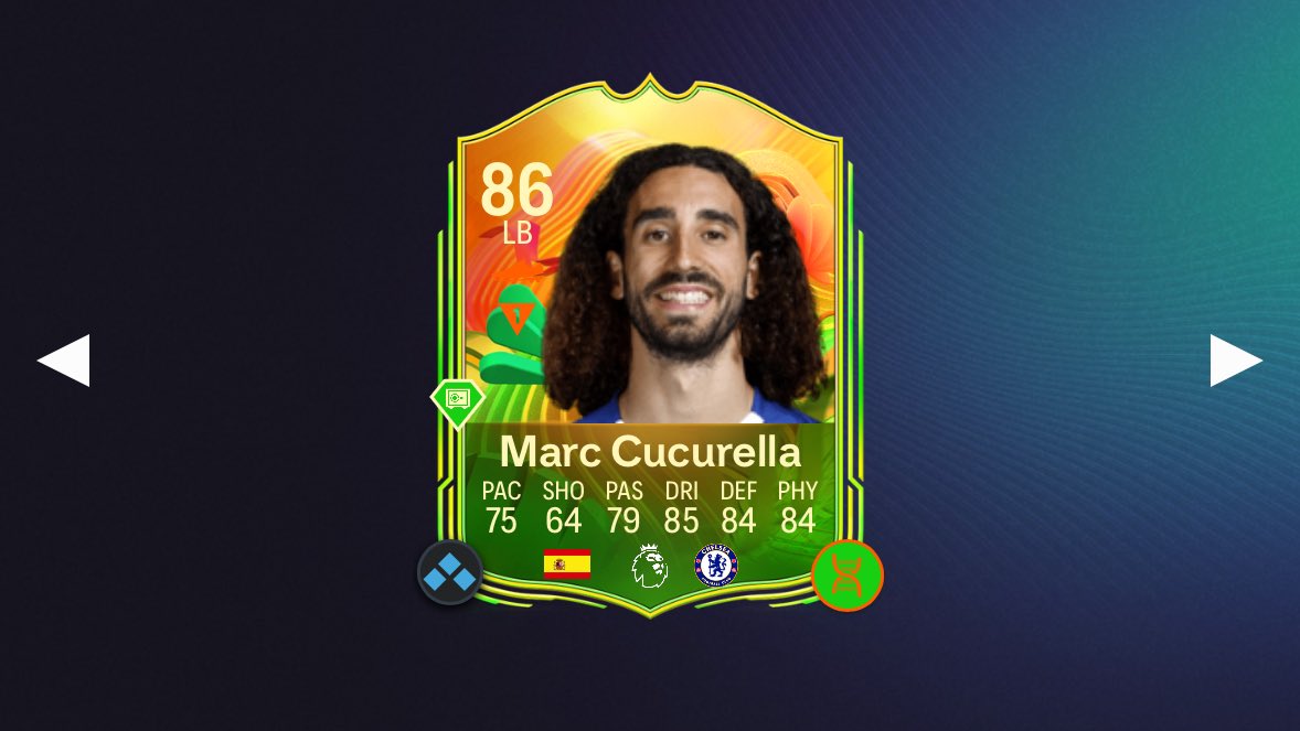 MrBlueFC's tweet image. Nah 🥀 My Cucurella is clear