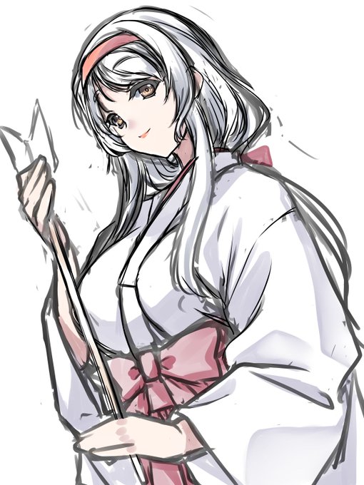 @masakari4040 Д◎) 新年翔鶴さん ギリ1/3に間に合わなかった
…ちゃんと描いたのがアプリフリーズでOrz 