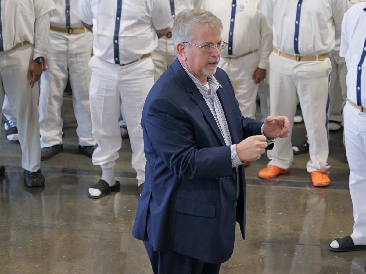 The Georgia Parole Board continues meeting with state offenders; recently at Calhoun State Prison &amp; Terrell County. #paroleworks #parolestrong