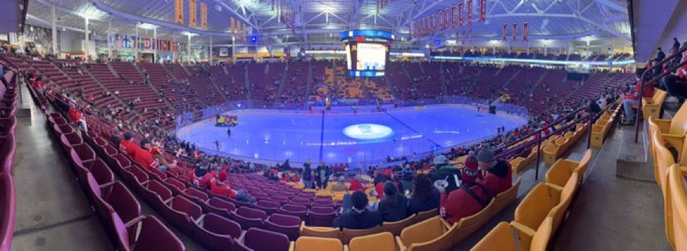 Minnesota averaged 40% capacity at World Juniors games yesterday. Is this the biggest host state flop of all time?