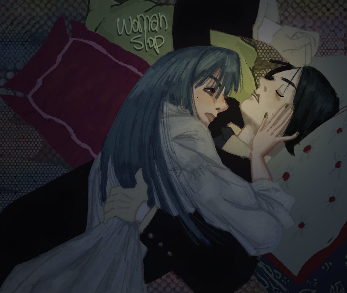 womanslop's tweet image. he only visits at night #yumeship #blackbutler