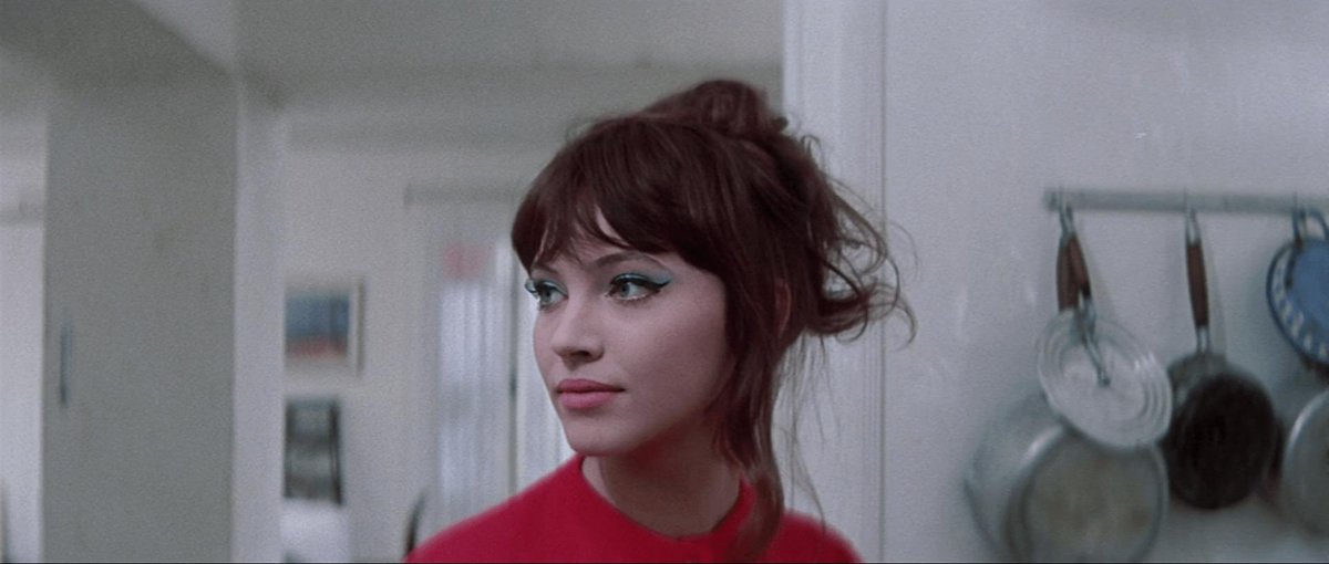 anna karina in une femme est une femme (1961) dir. jean-luc godard