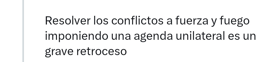 <a href="/jeannette_jara/">Jeannette Jara Román</a> Se te olvidó lo insurrecta q fuiste en el 2019 para derrocar al Gob. de Piñera?.,quién fué Democráticamente electo.
Aleonaste a masas,quemaron el país,llamaste a atacar a Carabineros...
Y ahora dices ésto?
CDR! 🤡