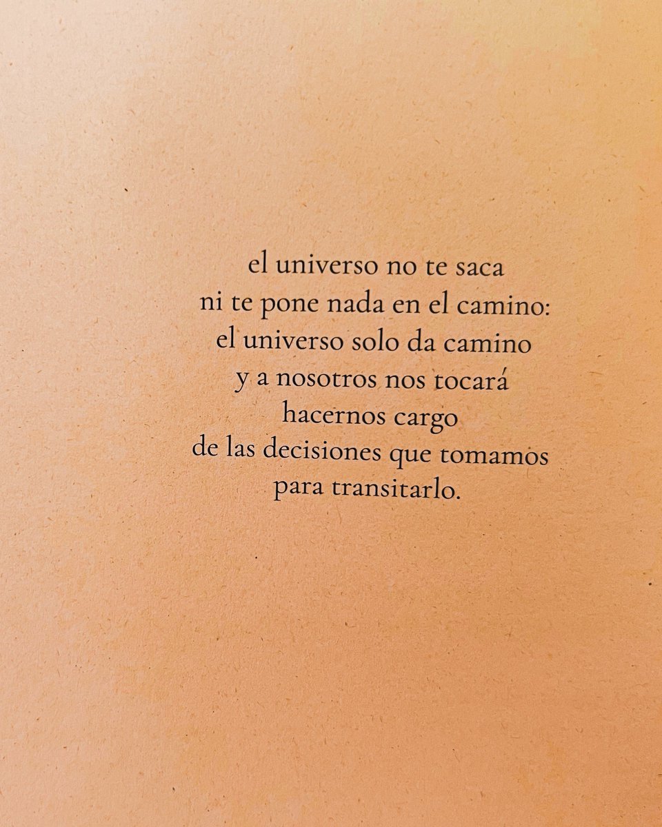 no es el universo en tu contra: a veces son tus malas decisiones