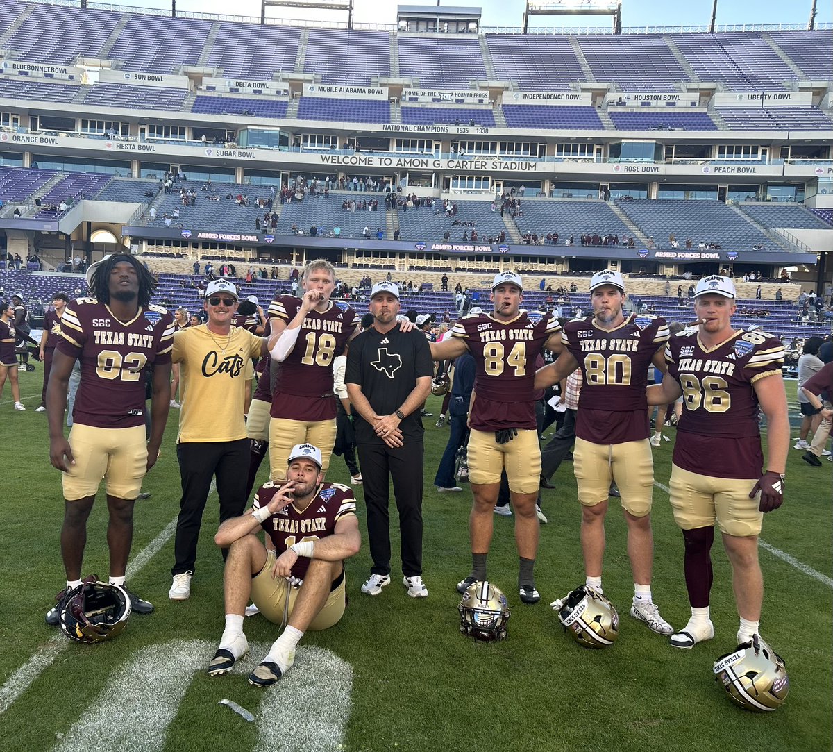 CoachWillBryant's tweet image. CHAMPIONS! Proud of this team! 
Special Group of men!