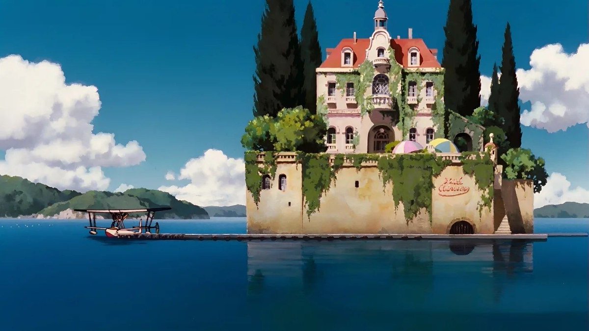 PhotoGhibli's tweet image. Porco Rosso (1992)