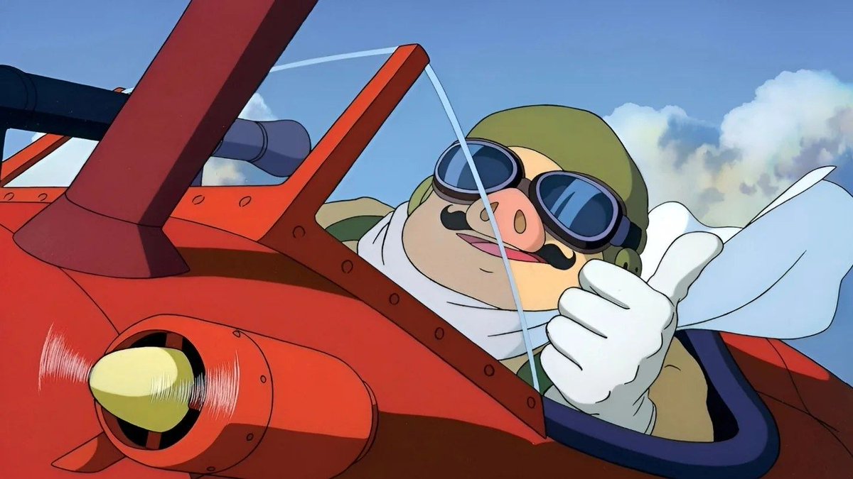 PhotoGhibli's tweet image. Porco Rosso (1992)