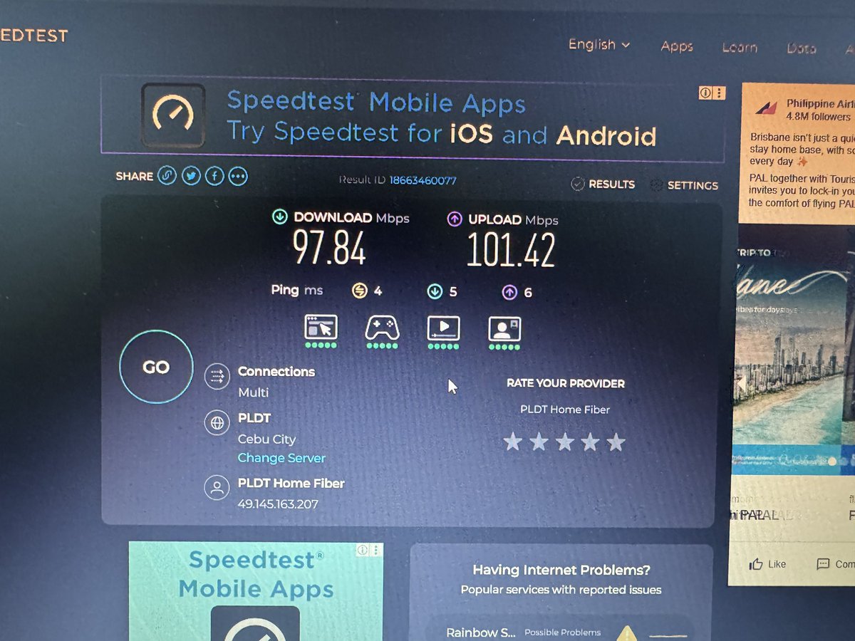 charies_flores's tweet photo. @PLDT_Cares @iamMVP 
1. not getting 500mbps promised net so slow
2. https://t.co/eICpXEHVwZ keeps saying acct cant be found
3. called 171 keeps saying telephone # doesnt exist
4. despite telling 3 &amp; 4 like broken record, ur cust serv will just reply telling me chat or call us https://t.co/3qoCDqAUh6