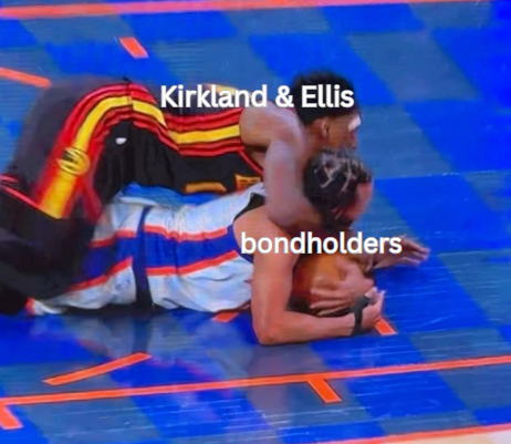junkbondanalyst's tweet image. "We are happy to announce that we have retained Kirkland &amp;amp; Ellis to help us evaluate our capital structure"