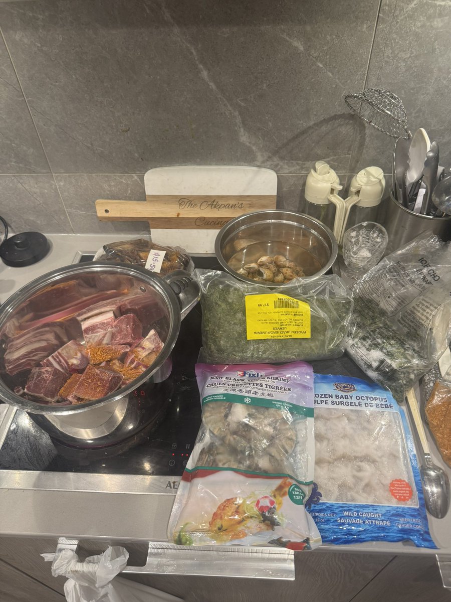 This is what $100 afang soup looks like