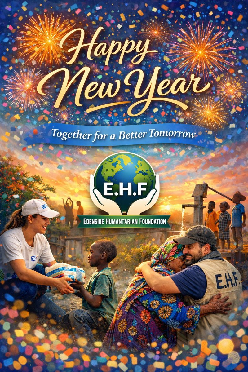 𝗔 𝗻𝗲𝘄 𝘆𝗲𝗮𝗿 𝗯𝗿𝗶𝗻𝗴𝘀 𝗿𝗲𝗻𝗲𝘄𝗲𝗱 𝗵𝗼𝗽𝗲 𝗮𝗻𝗱 𝗽𝘂𝗿𝗽𝗼𝘀𝗲.

𝗔𝘀 𝘁𝗵𝗲 𝗻𝗲𝘄 𝘀𝗲𝗮𝘀𝗼𝗻 𝗯𝗲𝗴𝗶𝗻𝘀, 𝗘𝗱𝗲𝗻𝘀𝗶𝗱𝗲 𝗛𝘂𝗺𝗮𝗻𝗶𝘁𝗮𝗿𝗶𝗮𝗻 𝗙𝗼𝘂𝗻𝗱𝗮𝘁𝗶𝗼𝗻 (𝗘𝗛𝗙) 𝗰𝗼𝗻𝘁𝗶𝗻𝘂𝗲𝘀 𝗶𝘁𝘀 𝗺𝗶𝘀𝘀𝗶𝗼𝗻 𝘁𝗼 𝘀𝘂𝗽𝗽𝗼𝗿𝘁 𝘃𝘂𝗹𝗻𝗲𝗿𝗮𝗯𝗹𝗲