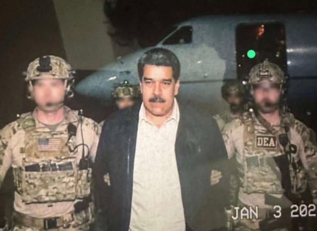 ABD emperyalizminin  Venezuela'ya yaptığı darbedir. Venezuela Devlet Başkanı Maduro ve eşini esir alması eşkiyalıktır.