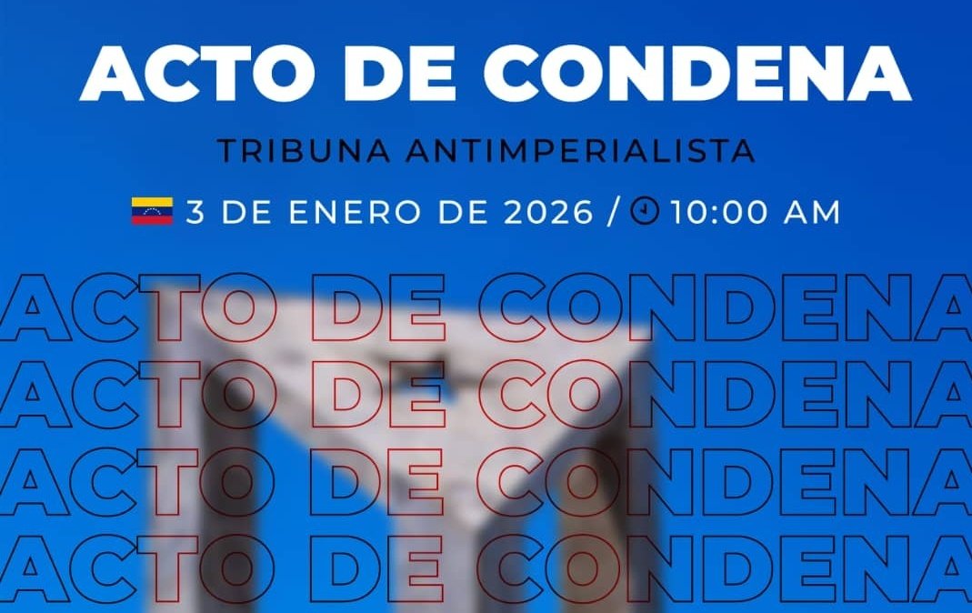 Desde la Tribuna Antimperialista defenderemos a la Patria Grande como #ZonaDePaz. En Venezuela hay un gobierno que hay que respetar. 👇

‼️‼️Abajo el imperialismo yanqui‼️‼️

#CubaConVenezuela🇨🇺🇻🇪 
 #DefendiendoCuba🇨🇺💪❤️