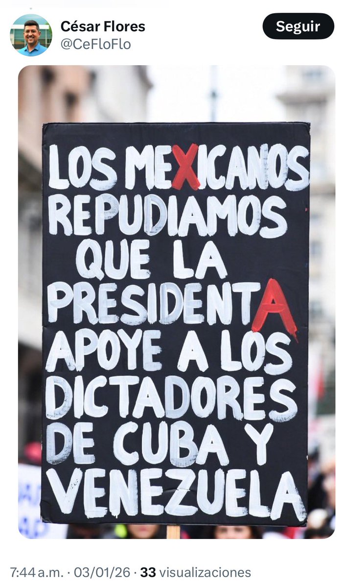 efectocolmenamx's tweet image. YA QUISIERAN las víctimas de desapasiones en México que tu gobierno les responda así de rápido como respondes por la captura del dictador venezolano, líder de un cartel de narcotraficantes, Nicolás Maduro.

M