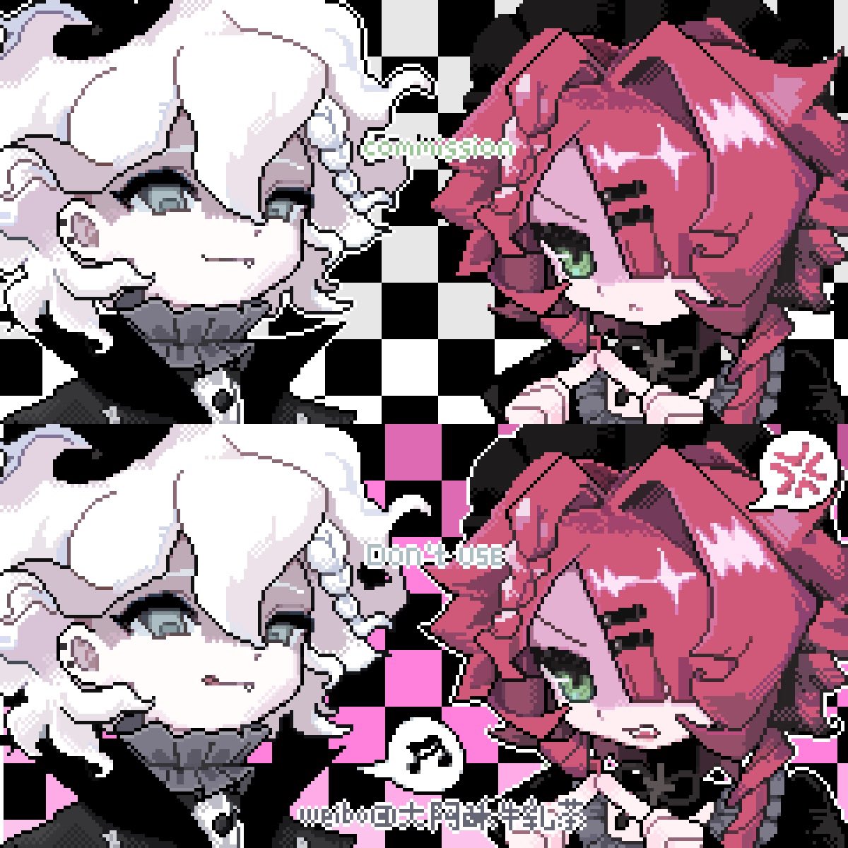 🌹#ドット絵   #pixelart #像素 #Commision #ocart #drawing #kawaii #像素画