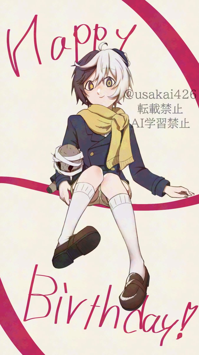 #マフィアの白黒天使生誕祭
#Qちゃん生誕祭 
あなたが幸せでありますように！