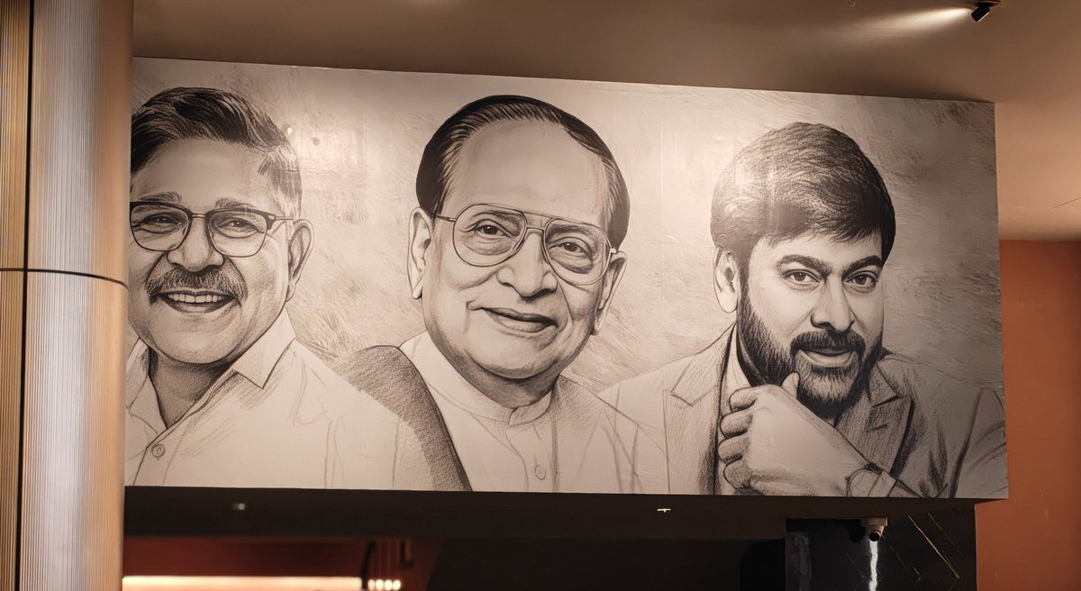 SKNonline's tweet image. Happy to be a part of tech check of @AlluCinemas  
It's gonna be the Next ICONIC spot in Hyderabad 
Incredible picture quality and  sound is top notch.
Super happy to Know that this is  ASIA's No 1 and Worlds 2nd biggest @DolbyCinema 

Watched @rajasaabmovie @PushpaMovie…