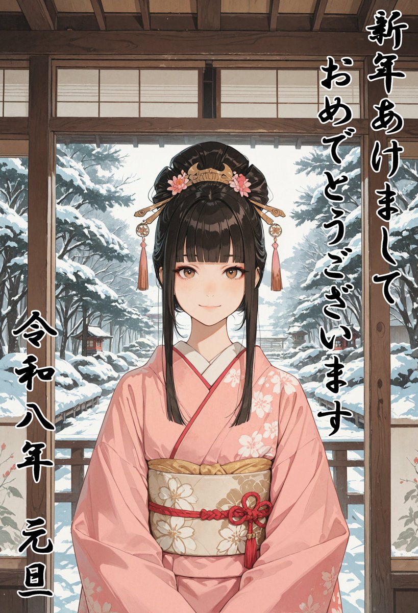 kamabokoRS's tweet photo. あけましておめでとう��ざいます！
Happy new year!

#AIArt #DigitalArt #CharacterArt #Illustration #OriginalCharacter #NSFW #pubichair https://t.co/lA938W1W4S