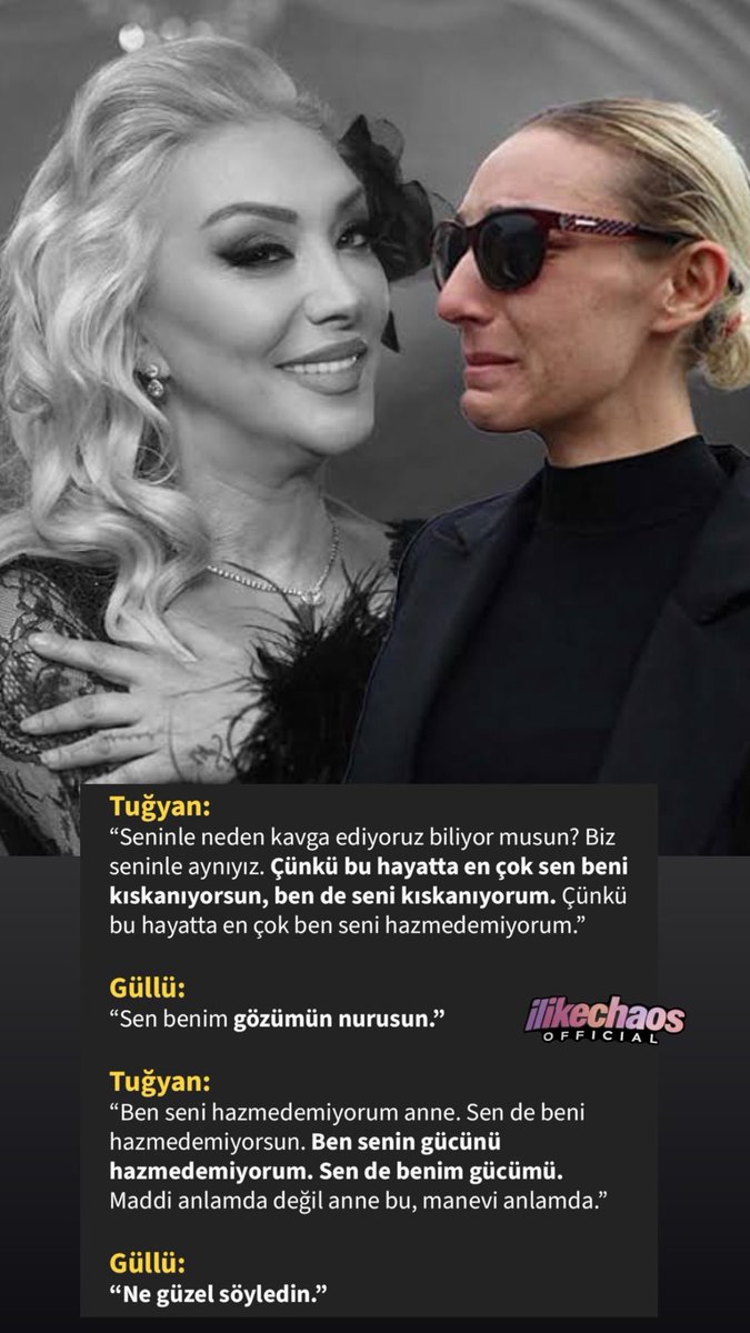 “Ben seni hazmedemiyorum anne!” 

Güllü ve kızı Tuğyan arasındaki yeni ses kayıtları ortaya çıktı :

#Güllü #TuğyanÜlkemGülter