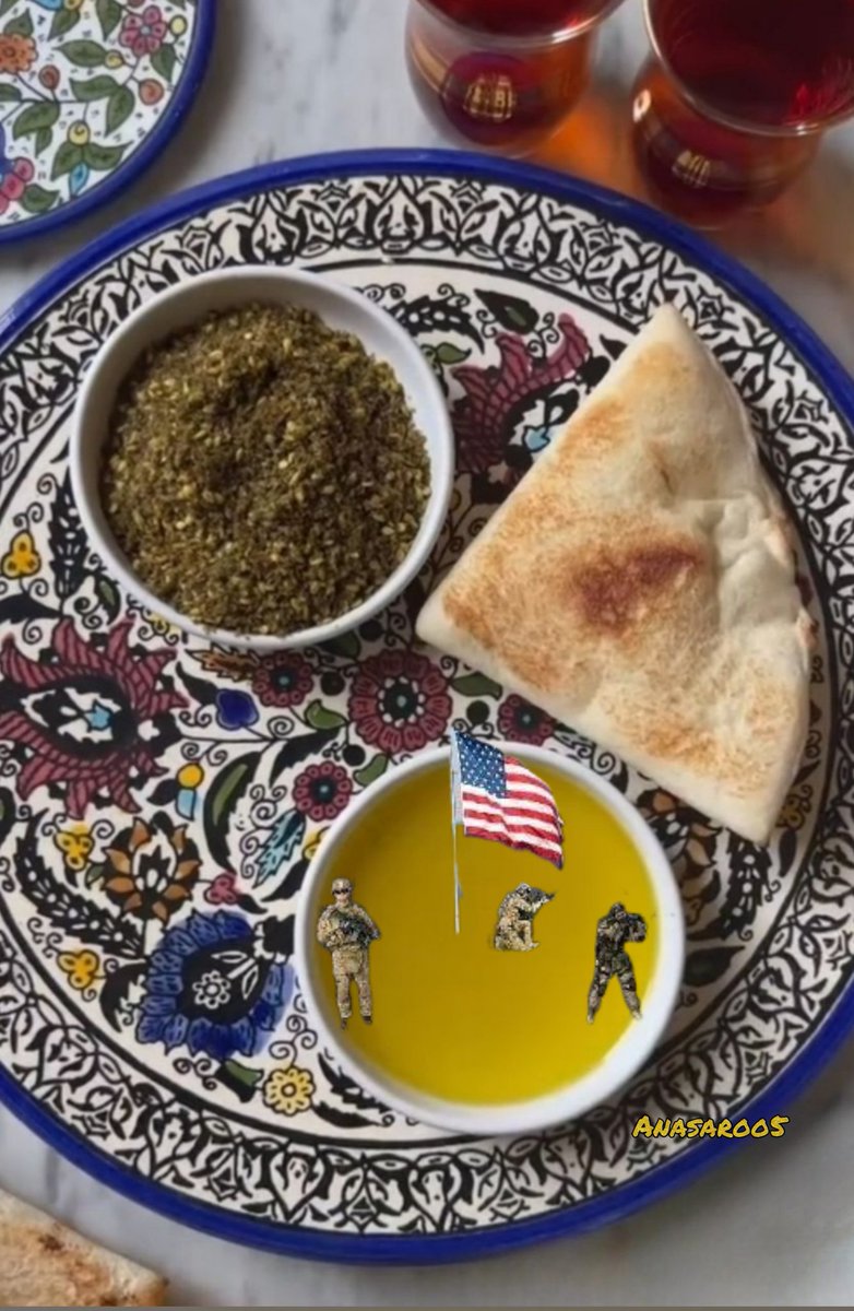 anasaroo5's tweet image. Ya rabb! I can't even enjoy zeit and za'atar anymore😭