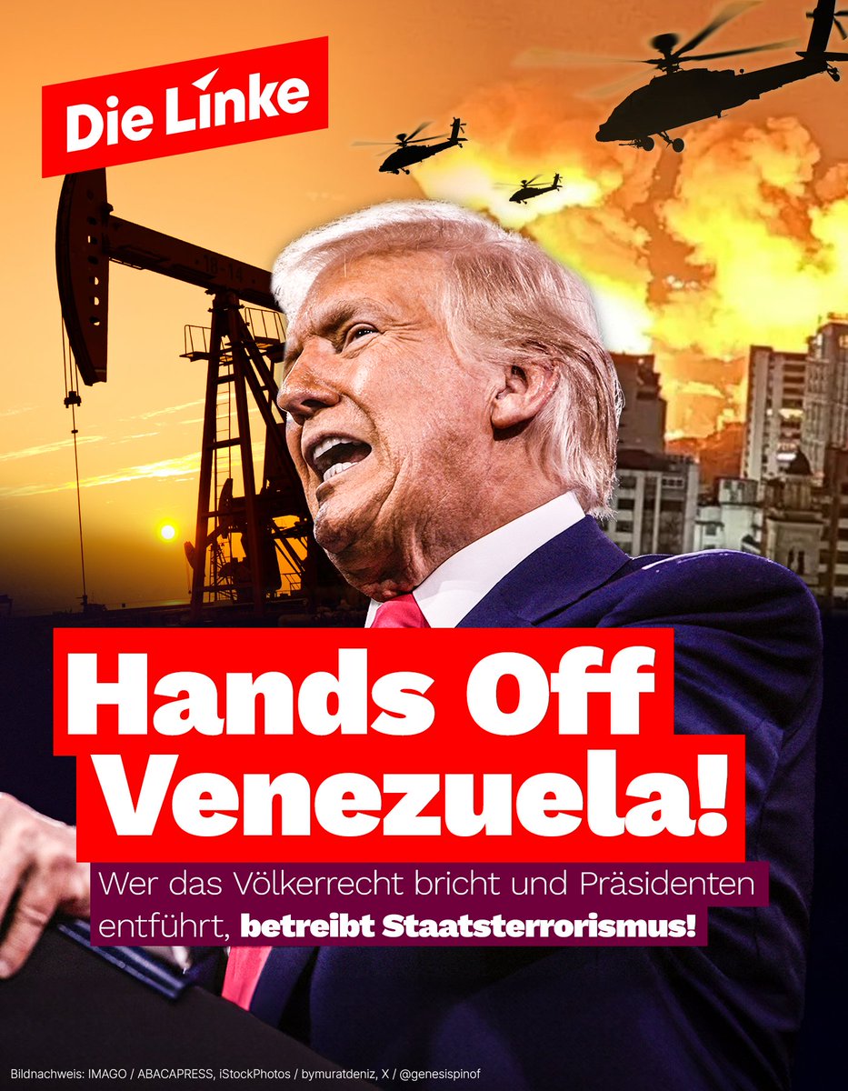 Storch_i's tweet image. Liebe LINKE,

1. #Maduro ist nicht der legitime Präsident von Venezuela. Er hat sich an die Macht geputscht &amp;amp; die letzten "Wahlen" manipuliert. Die EU erkennt ihn nicht als Präsidenten an.

2. Er hat sich Verbrechen gegen die Menschlichkeit schuldig gemacht (u.a. Folter &amp;amp; Mord).