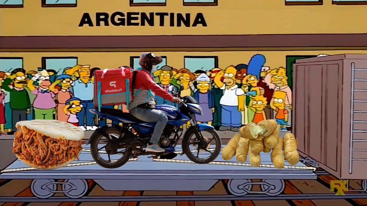 :- Pero les traje todos los pedidos a tiempo
:- Y los felicitamos, nunca vuelvan