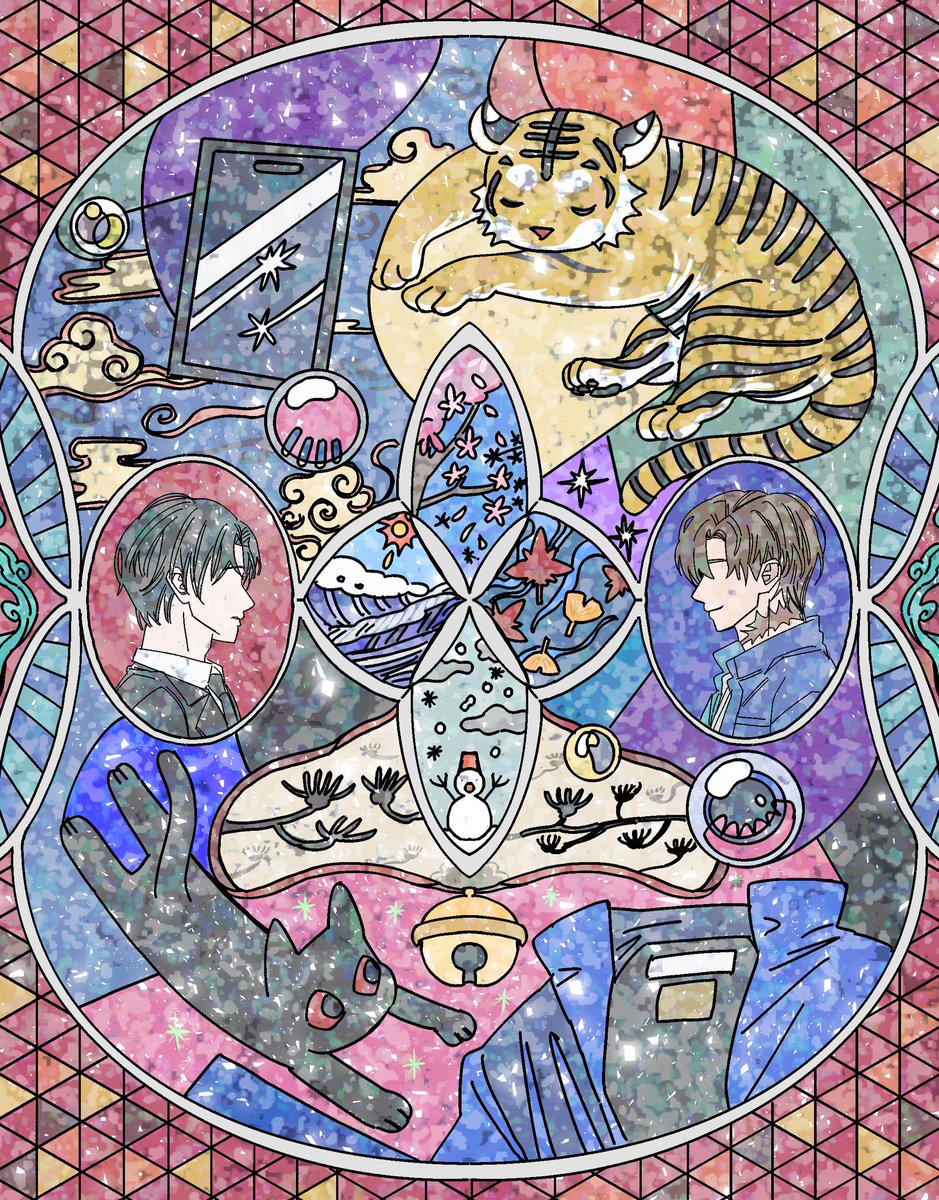 Kyrieha1e's tweet image. 제가 받은 솔최 축전 자랑을 잠시 하겠습니다…
순서대로
자정의 해부 - 꿀밤님
편력 - 사유메님
글달력 - 사유메님 표지
입니다…