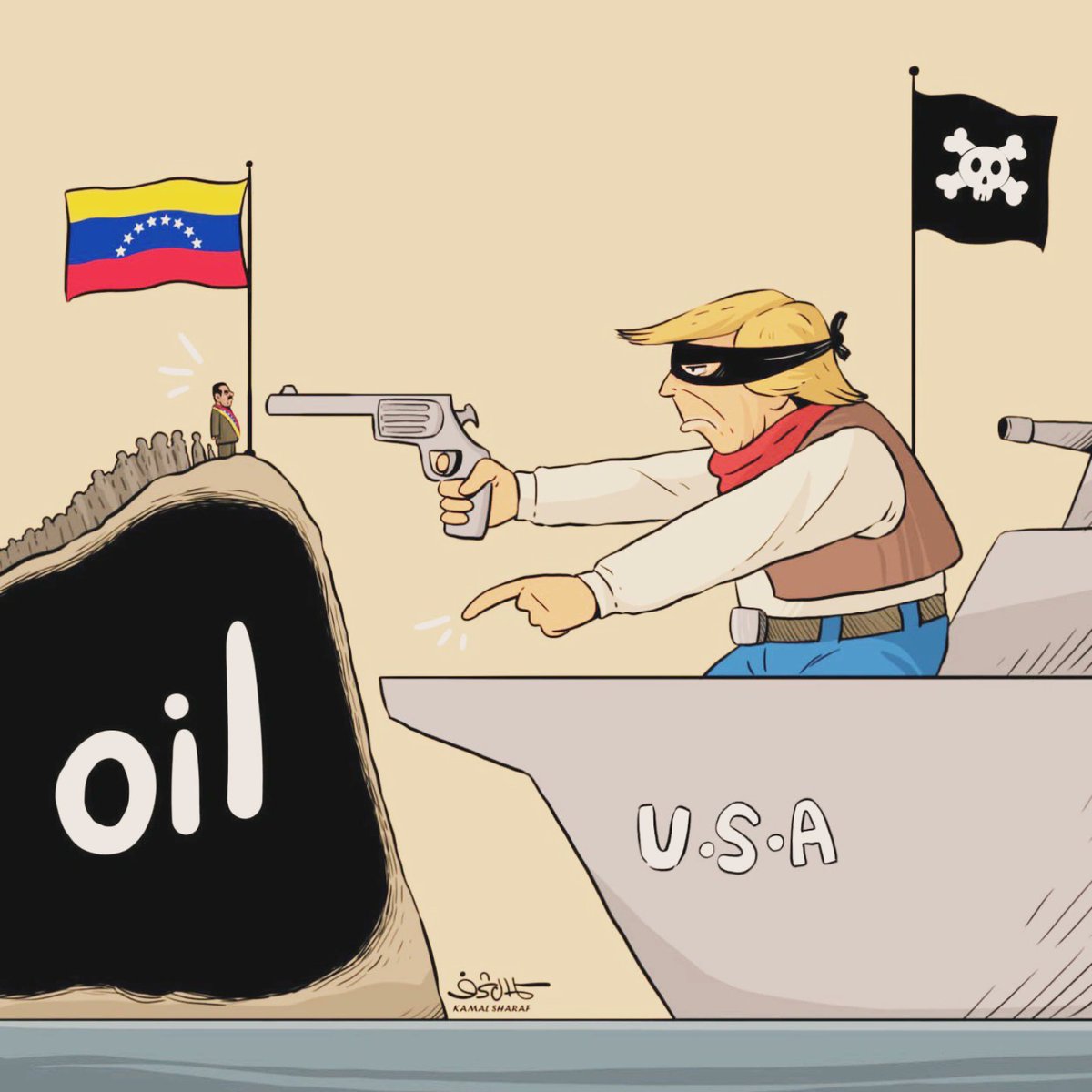 Kahrolsun ABD! 
Kahrolsun İngiltere!
Kahrolsun İsrail!
Kahrolsun emperyalistler
ve uşakları.
#abd 
#Venezuela
#Savaş