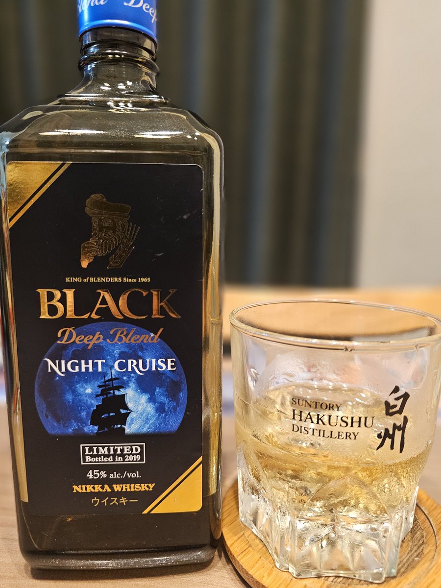 odekinger's tweet image. いまだにこれを越えるコスパ最強のウイスキーに出会えていない
2000円前後でこの完成度はヤバすぎる
再販はよ！
#ディープブレンドナイトクルーズ