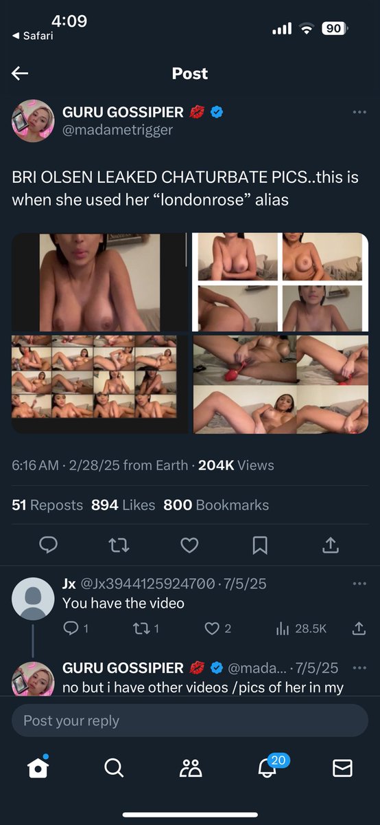 hoffman_emily's tweet photo. @spideysantos She’s a veteran. It’s crazy how she was talking down on girls having a blue page in like 2024 making fun of Lina and look at London https://t.co/kCMXyZD4RV